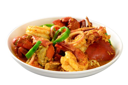 Crab Curry with Prawn