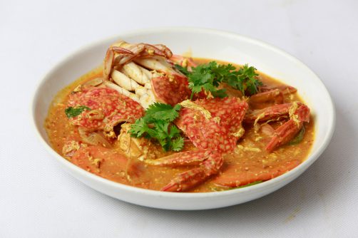 Flower Crab Curry