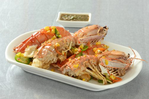 Fried Mantis Shrimp