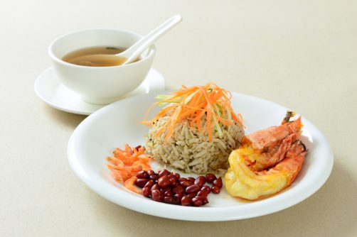 Rice Salad with Prawn