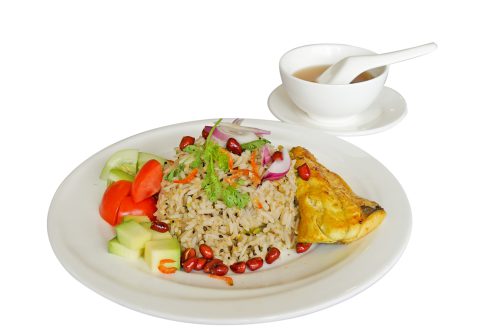 Rice Salad with Saba