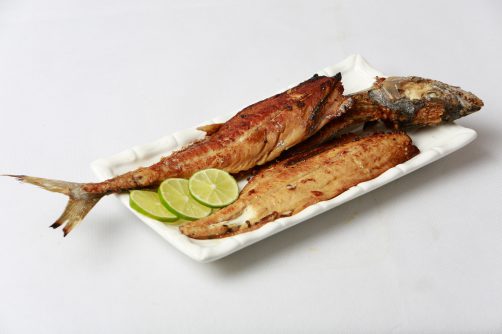 Roasted King Mackerel Fish